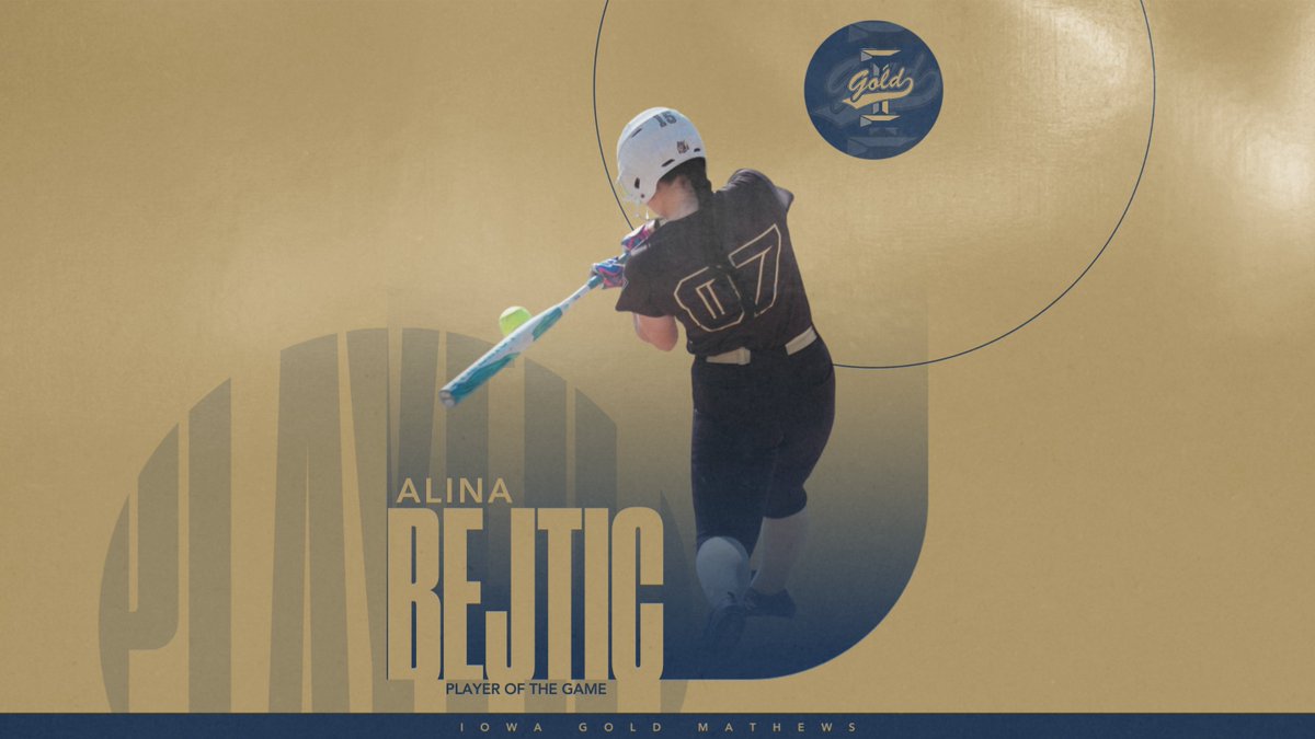 BlitzIowa's tweet photo. Player of the Game vs 2K9 Texas Glory, Alina Bejtic. Alina was 1 for 3 with a run and a RBI!
#gogold #iowagold #iablitz https://t.co/iMbQVT7pYu
