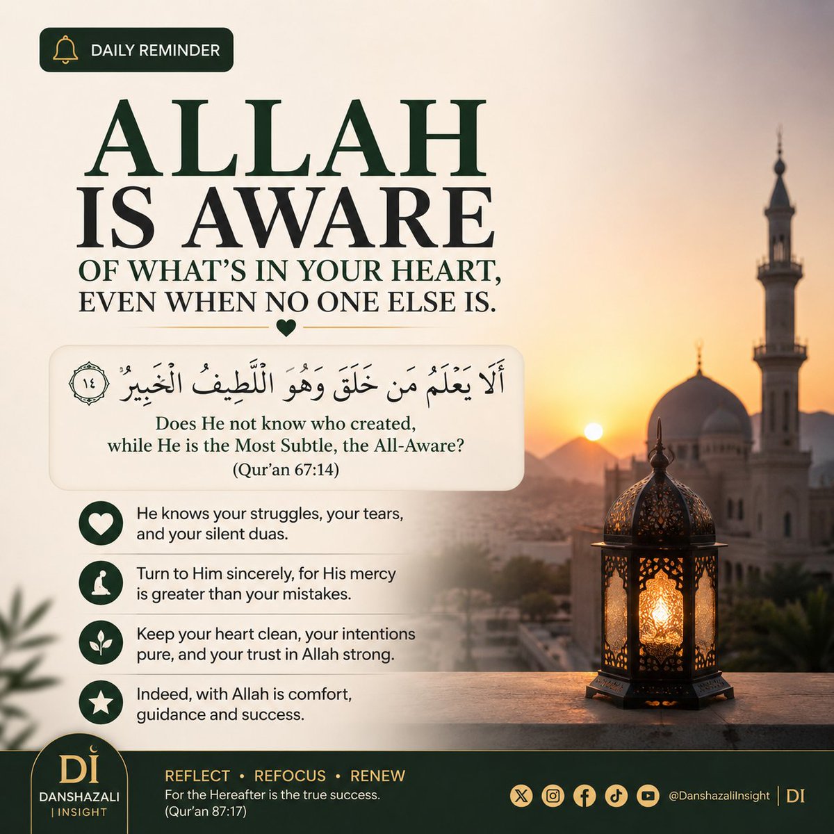 danshazali's tweet photo. #Islam #Quran #Muslim #IslamicReminder #Reflection #MercyOfAllah #DanshazaliInsight https://t.co/KZ03AeaqLv