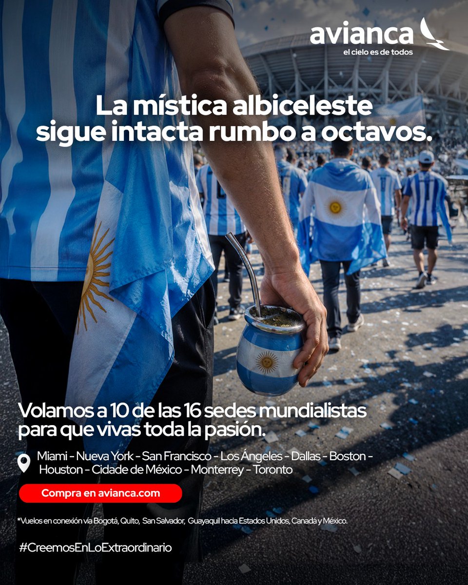 avianca suramérica tweet media