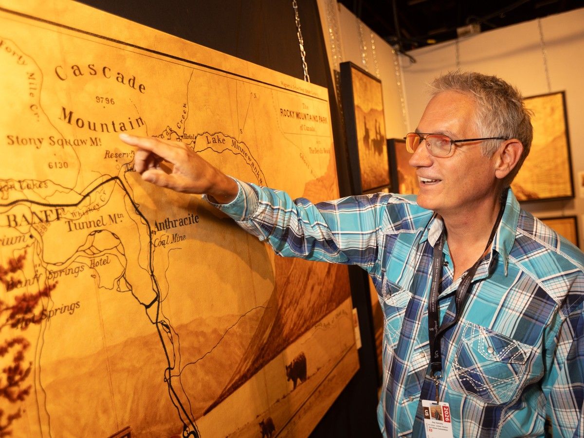 calgaryherald's tweet photo. Stampede art show represents the constant reinvention of Western art https://t.co/WZXoRzpHTI https://t.co/ezmqy9QGkm