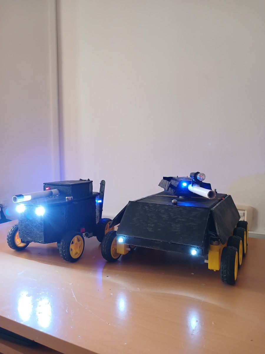 AzizHouidi's tweet photo. From prototype to prototype. 
Every new robot is better than the last one.
More power. Better design. More experience.
Every build teaches something new.
Always improving. Always building.⚡ https://t.co/B8Oho5bjVW