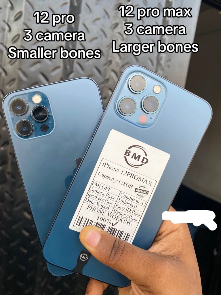 APPLEHUBAFRICA's tweet photo. Undoubtedly the worst pro and pro max ever released
60hz, 12 pro had different camera lens size compared to 12 pro max, both had less battery than previous 11 pro,11 pro max, big ass notch
But was one of the best phones at certain time in 2020 https://t.co/WXvuWRXEQY