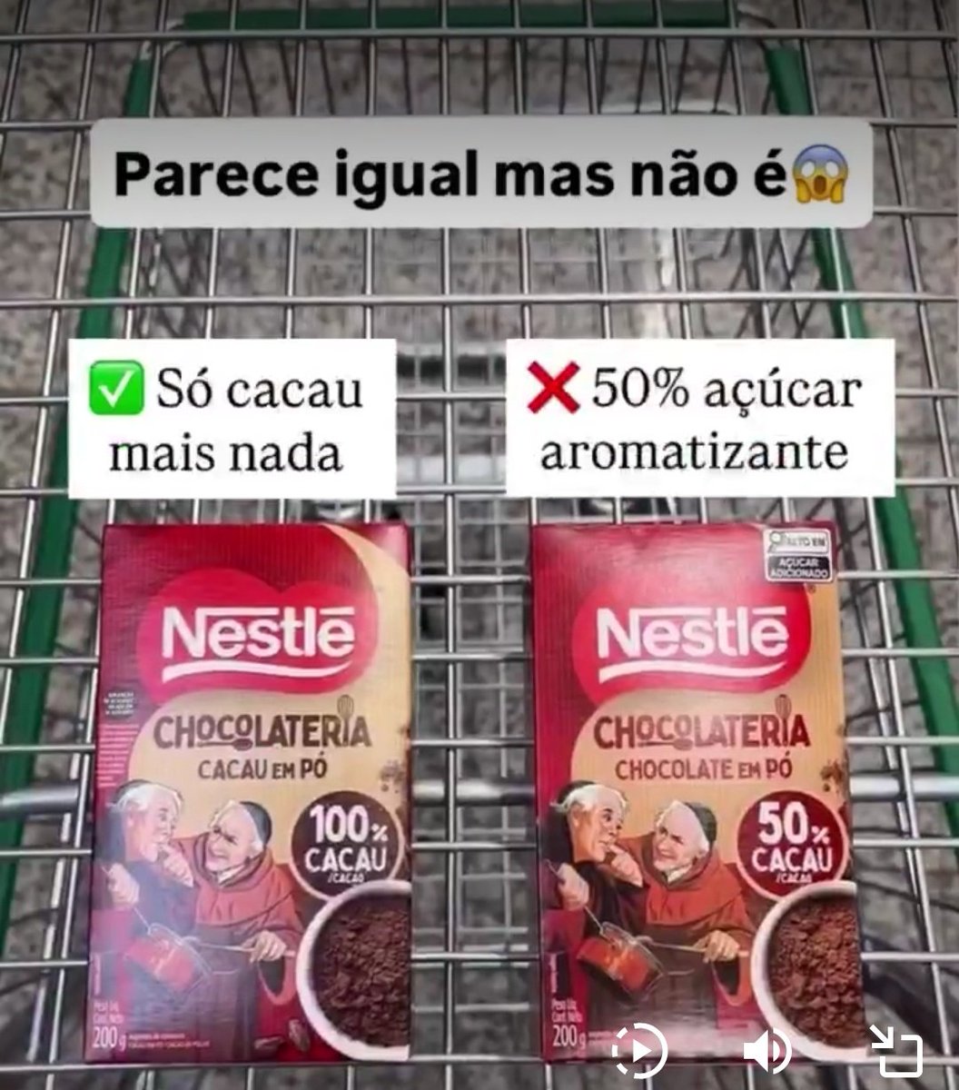 obscurieta's tweet photo. nossa como assim quem poderia imaginar que 100% cacau é só cacau e 50% cacau tem outros 50% de outras coisas https://t.co/AtfHRs8tei