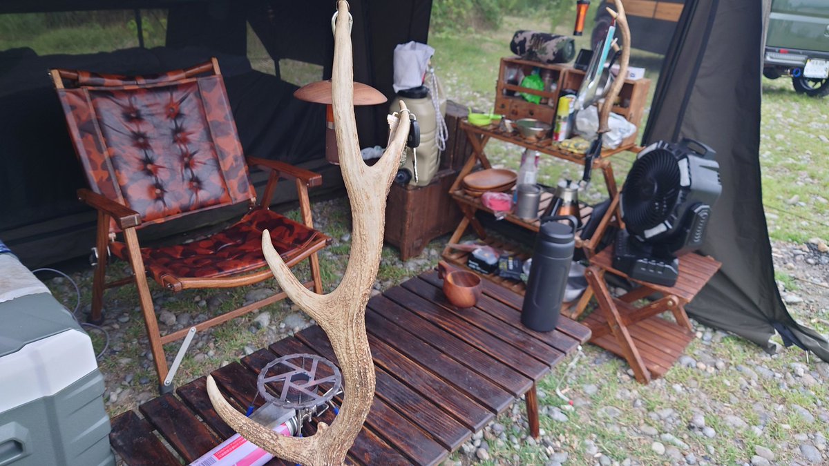 kazucamp's tweet photo. 今週の設営はこんな感じ🏕 https://t.co/biBs1r078K