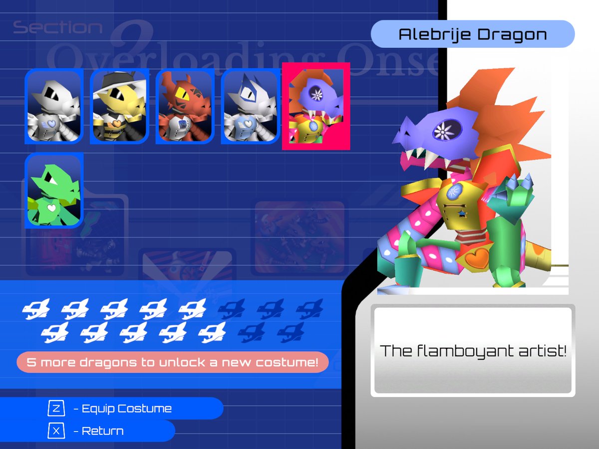 N_ess105's tweet photo. @nexindie hi, dev here. These are unlockable costumes. Cereal, the main character, has his own design. These are optional and of course reference many things i enjoy.
This video is cut in a way that does not show this aspect. bye
#indiedev #gamedev #DragonMarch

https://t.co/Dnx3OHGqdt https://t.co/46t0NQSZ0D