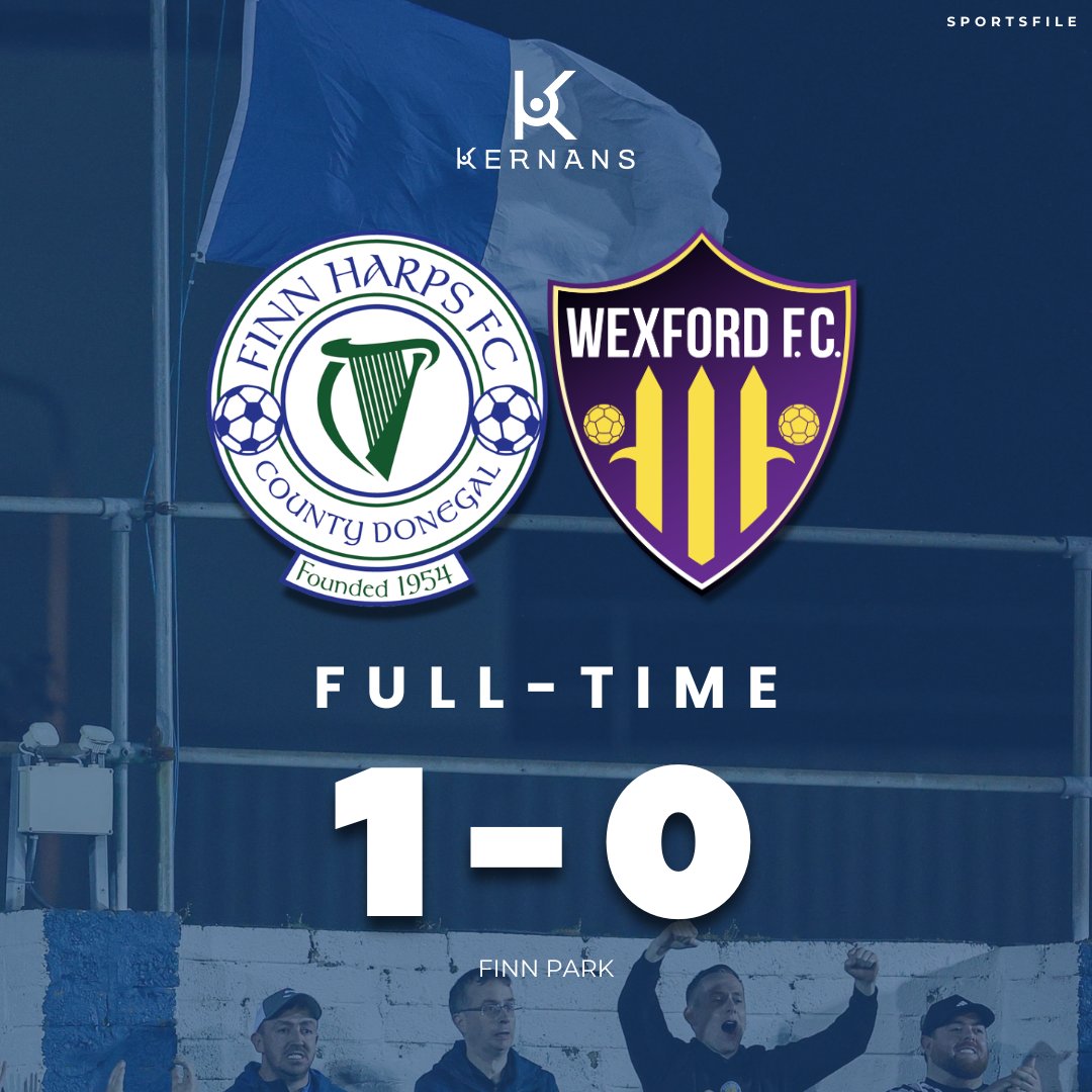 FinnHarpsFC's tweet photo. Benny Monteiro's goal ten minutes from time secures a big 3 points! 

See you back at Finn Park again next Friday 👊

#UTH🔵⚪️ https://t.co/2T1JQaA8aS