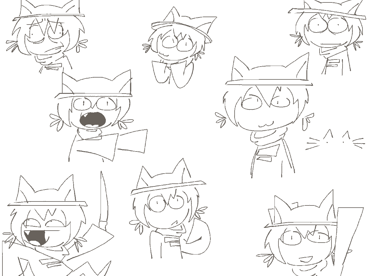thatonebendo's tweet photo. niko doodles i forgot to post yesterday https://t.co/oraL74GTPa