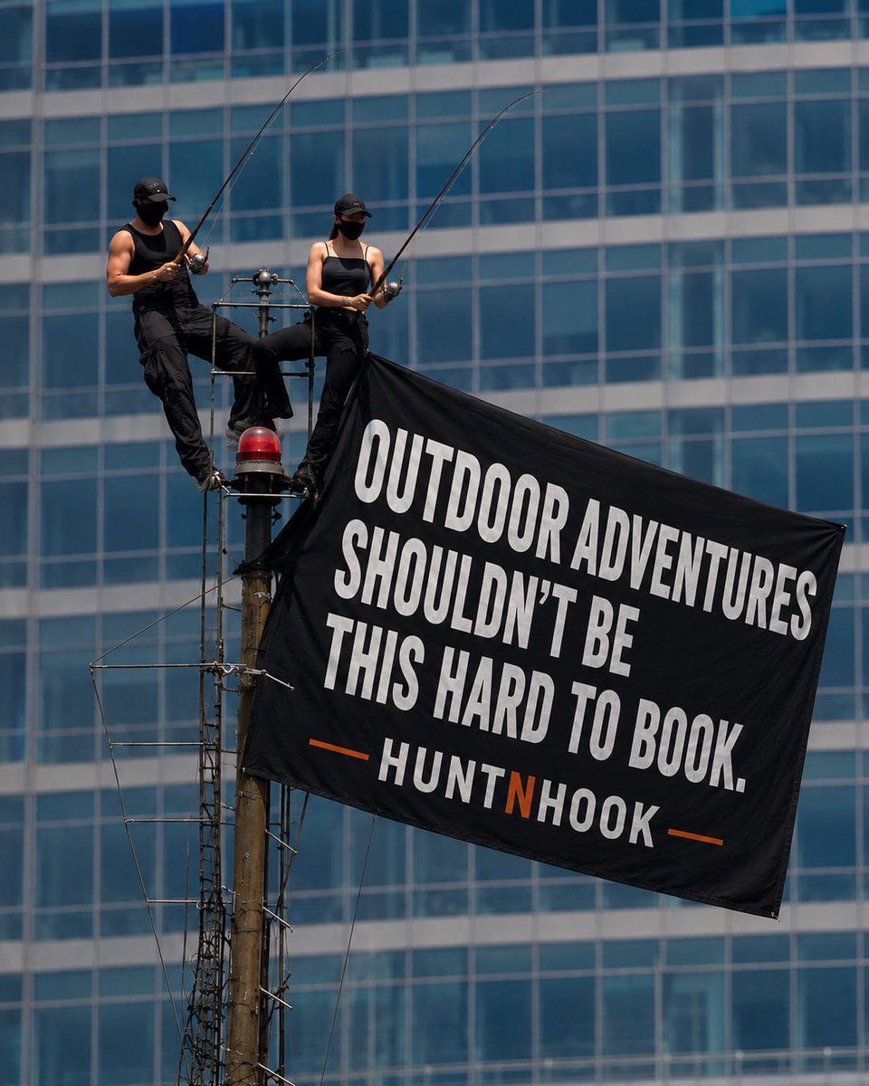 huntnhook's tweet photo. We're building the future of booking outdoor adventures. 
Multiple adventures. 
One platform. 
Endless possibilities. 
HUNTNHOOK https://t.co/1PRiIOwusT