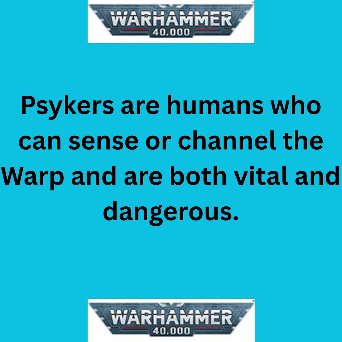 ScifiWhiteley's tweet photo. One of my favourite #sciencefiction and #fantasy franchises is #warhammer40k, so here's a fun fact about it for you.
#warhammercommunity #warhammer40000 #warhammer #scifi #scifibooks #SciFiAdventure #scififantasy #scifiseries #SciFiFans #sciencefictionbooks #sciencefictionfantasy https://t.co/HQwGSxMGYa