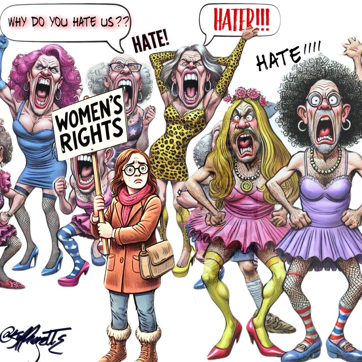 PassingIsAMyth's tweet photo. @BabyGarlicJr @BarbaraPym1 @NedHexagon Most of the world doesn’t subscribe to trans ideology. Stop forcing your tranny religion onto everyone. “Transwomen” are the patriarchy. https://t.co/7YRoeSpBYU
