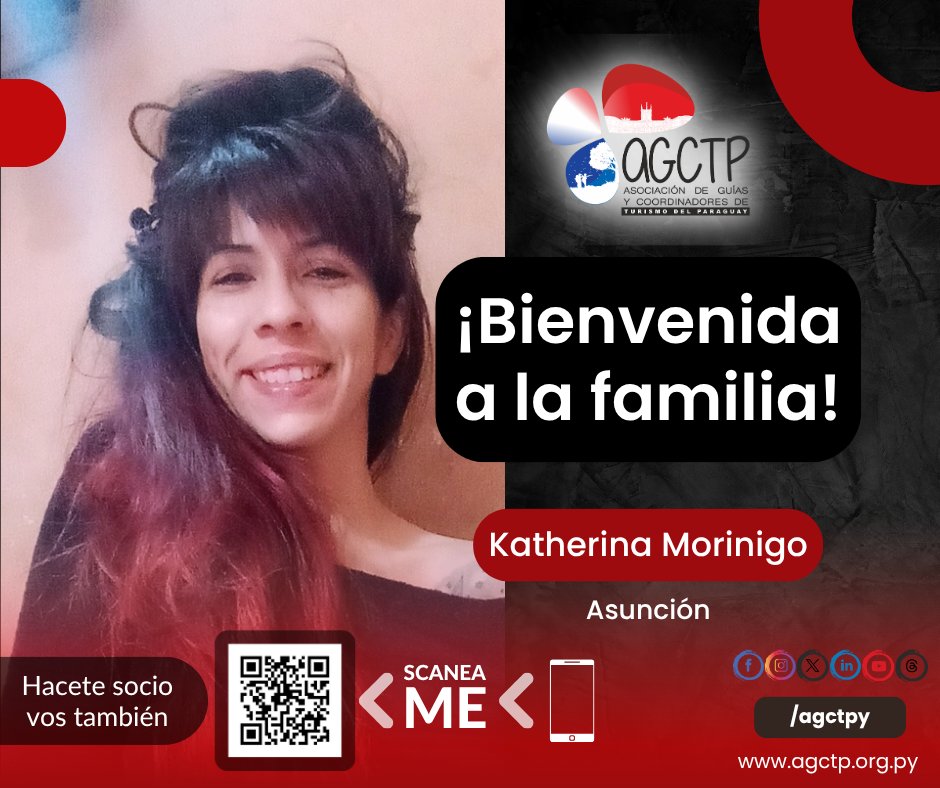 Agctpy's tweet photo. Damos la bienvenida 🎊🎉 a las nuevas integrantes quienes se suman a la gran familia 👨‍👩‍👦‍👦 #AGCTP. https://t.co/p662G0laPx