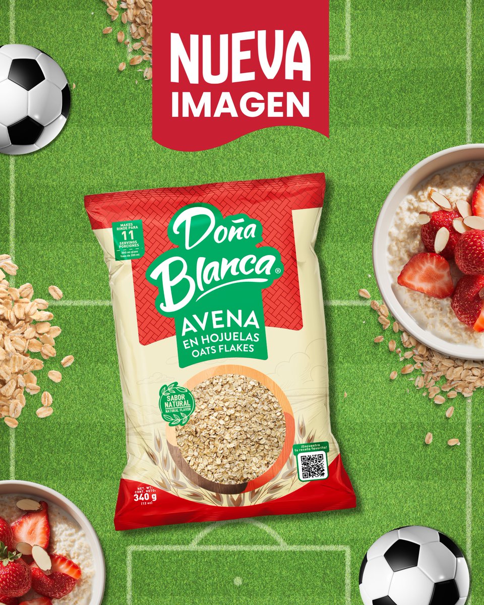 globalalimento1's tweet photo. 🏆🥣 Nuevo look. Misma energía de campeón.
Así luce la nueva imagen de Avena Mosh.

#NuevaImagen #AvenaMosh #DesayunoDeCampeones #NuevoEmpaque https://t.co/47A65AvIno