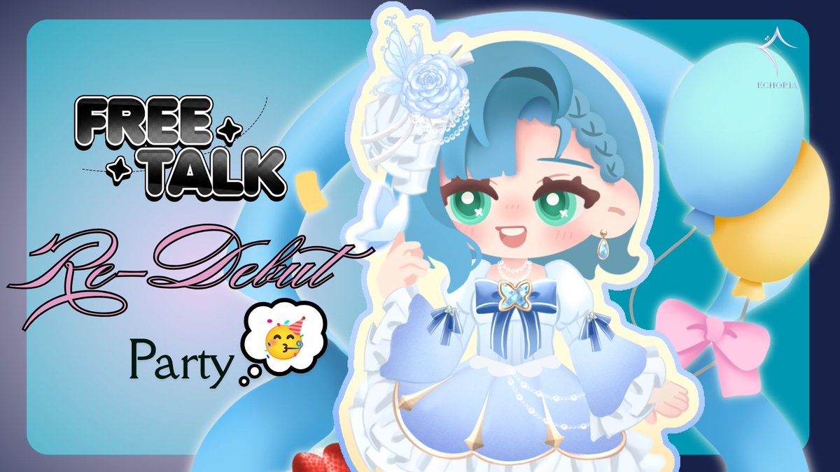 JazyKix_Vtuber's tweet photo. Upcoming live stream...
【 🎉Event 】Re-debut Party - รีเดบิวต์ร่างใหม่ครบปีแล้ว ต้องฉลองกันหน่อย
🗓️04.07.2026 (SAT)
⏰22:30 (UTC+7)
🔗https://t.co/ENMJqKa0gW
#vtuber #vtuberth #วีทูบเบอร์
#Echoria #talking https://t.co/GydffYokII