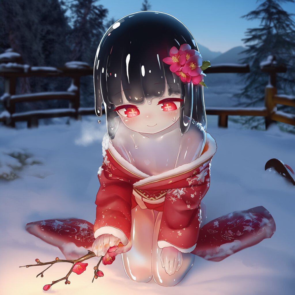 bie_xiao43821's tweet photo. “……这是今年最后一枝没开的梅花,它在等雪停。”
#魔物娘 #monster_girl #スライム娘 #史莱姆娘 #モンスター娘 #魔物�� #萝莉 #loli #人外 #非人类 #人外娘 #擬人化 https://t.co/iEsfwkhujm