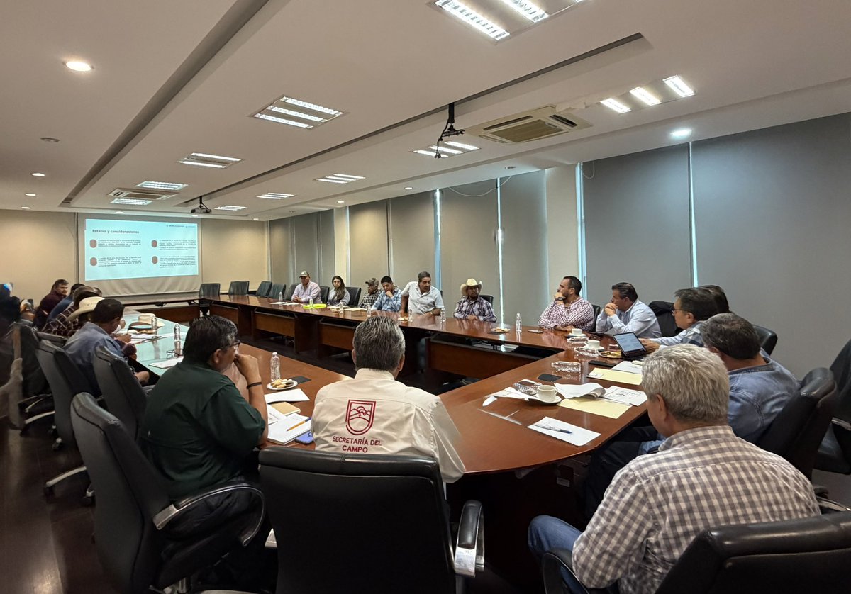 ConaguaDLZac's tweet photo. El @GobiernoMX a través de la #Conagua impulsa proyectos para el desarrollo del campo y el uso eficiente del #Agua. Hoy, el Ing. Aarón Mastache, Subdirector de Infraestructura Hidroagrícola, presentó el Plan Nacional de Tecnificación para el distrito de Riego 034 en #Zacatecas. https://t.co/J5oE4ZHV4r