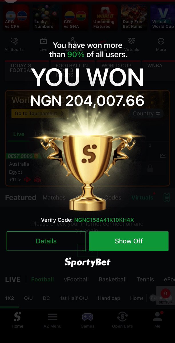 Akinztipz's tweet photo. BOOOOOOOOMMMM 💥 💥 💥 💥 

CONGRATULATIONS IF YOU PLAYED, WE DON BOOM 100 ODDS BACK TO BACK.

5TH 100 ODDS UNDER 2 WEEKS 😂😂😂

REPOST AND DROP WINNING TICKETS TO ENCOURAGE ME ✌️❤️ https://t.co/WLc36VcySn