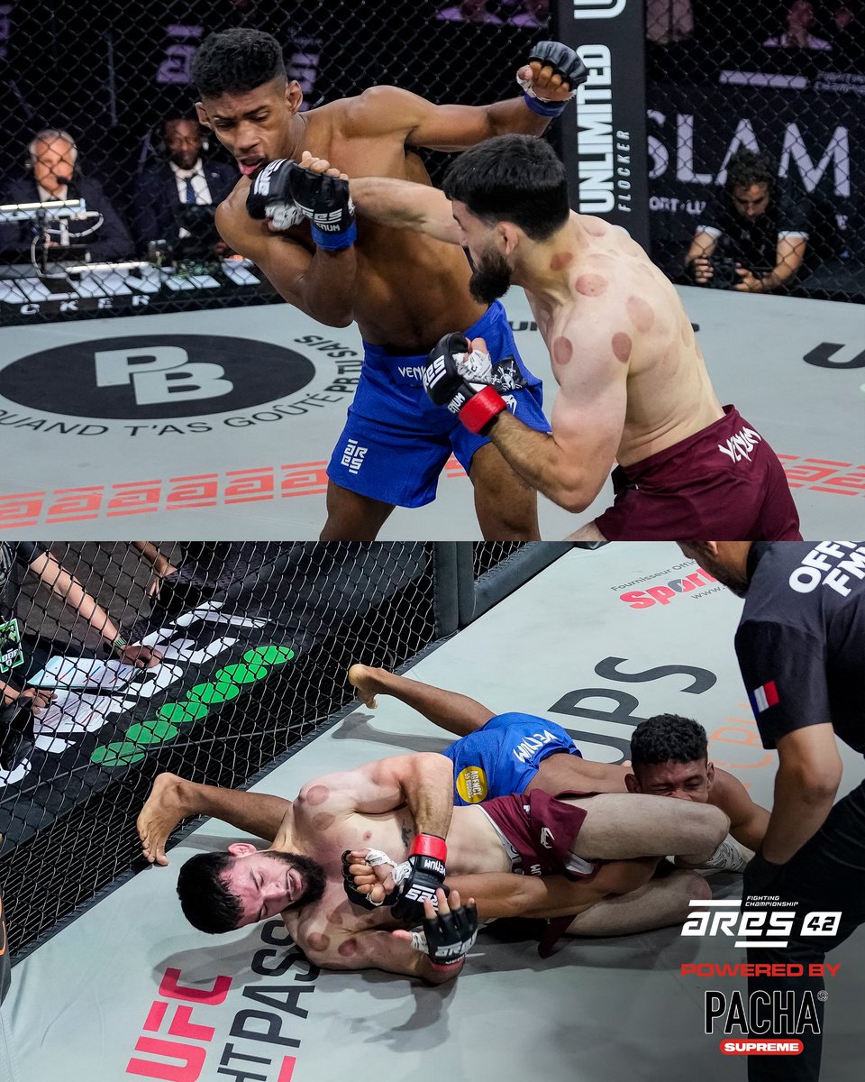 ares_fighting's tweet photo. Il n’a laissé aucune place au doute !  

Amir Aliev s’impose par clé de bras au premier round et poursuit son ascension. ⚡️

Le prochain arrêt… le combat pour la ceinture ? 🏆

#ARES42

📺 En direct sur @canalplussport &amp; @ufcfightpass https://t.co/WpyMboPVzJ