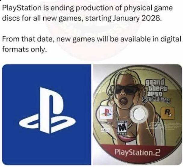 MRMOONL1GHT's tweet photo. CANCEL YOUR PS PLUS SUBSCRIPTIONS.
WE WANT NO DIGITAL GAMES ONLY
WE WANT FREE ONLINE ACCESSIBILITY
WE WANT OUR MONEYS WORTH
FUCK SUBSCRIPTION BASED ONLINE SHIT
#BoycottPS5 #BoycottSony #BoycottPSplus #ps5 #ps #psplus #sony #digitalgames #nosubscriptions https://t.co/ABB9mPwwEe