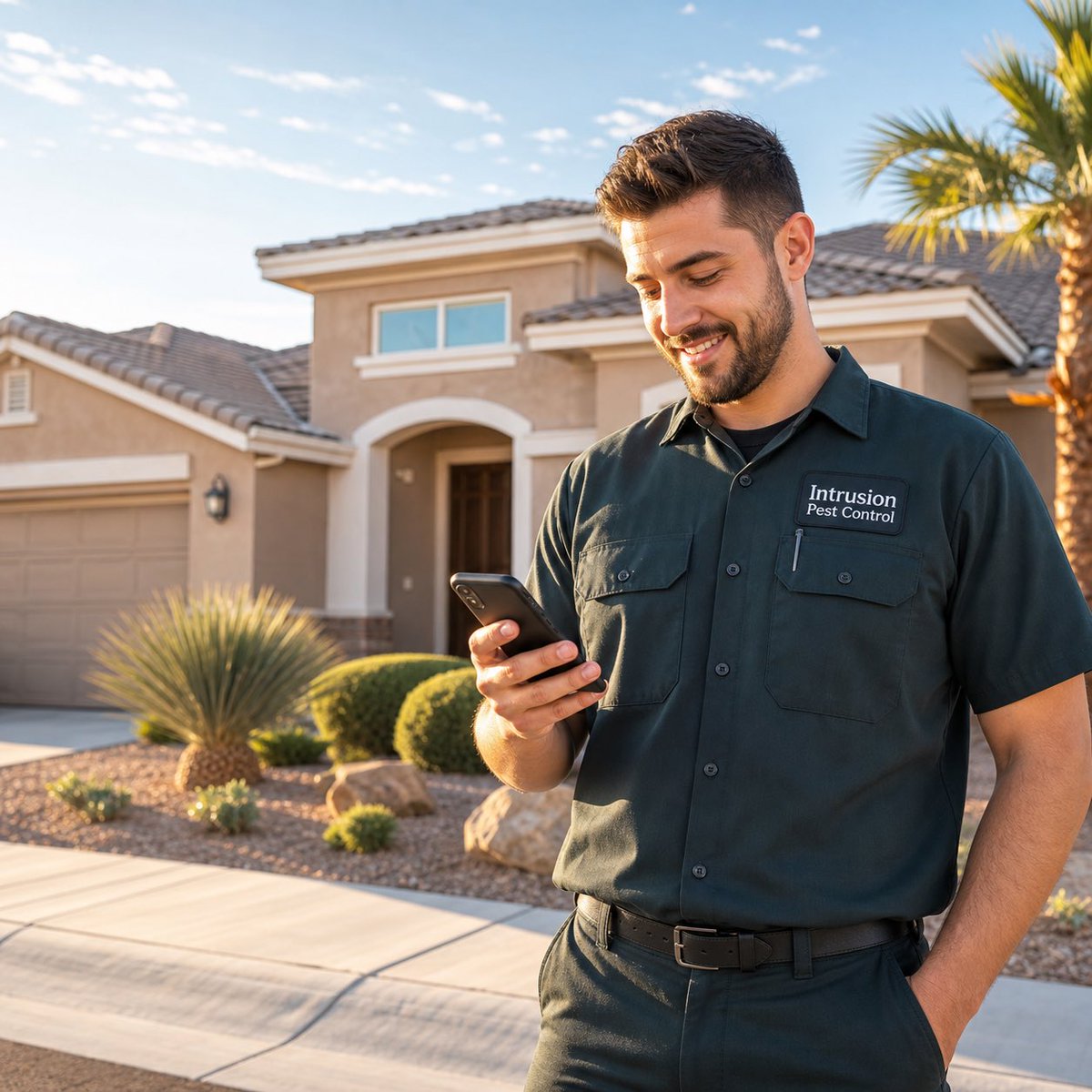 lvpestcontrol's tweet photo. Seeing pests around your Las Vegas home? Text Intrusion Pest Control with what you are seeing and we can help point you toward the right service path. Contact us here: https://t.co/gYCwgMNCmQ https://t.co/fdpvabEkmA