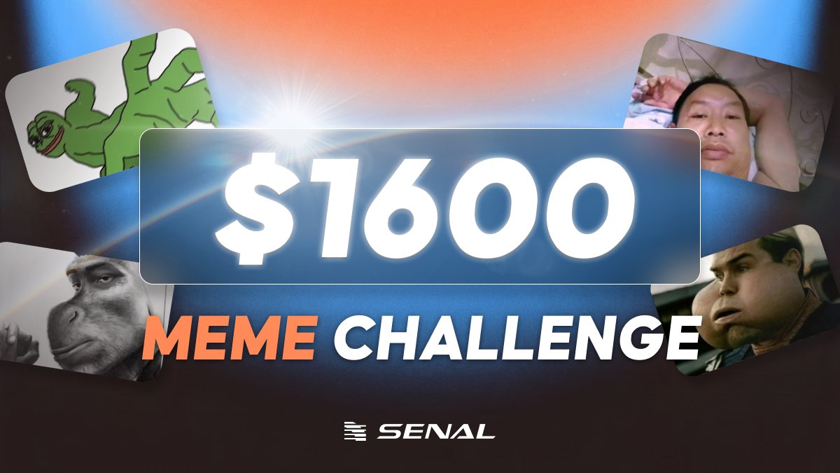 SenalHQ's tweet photo. 🔥 $1600 MEME CHALLENGE – ROUND 2 IS LIVE!

How to join👇

> Post your original World Cup meme on X
> Tag @SenalHQ and use #Senal #WorldCup
> Invite your friends to like, repost, and comment
> Share your post in our Discord so the community can discover and support it.

Total prize pool of $1,600 up for grabs across 3 winning spots! Time is ticking - only 7 days left, and the grand prize could be yours 🏆

🔗 https://t.co/oodkEtdlyU
