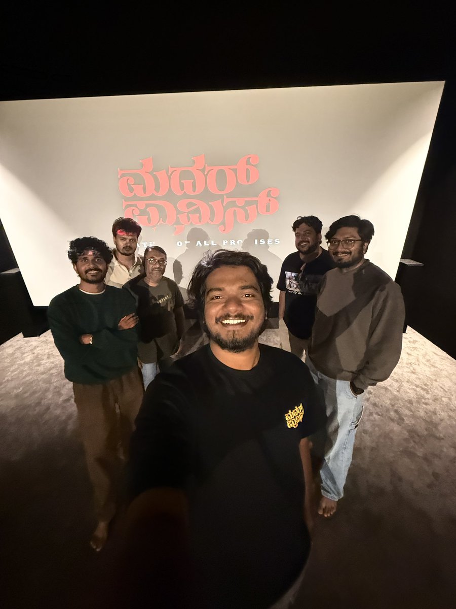 abhiunknownu's tweet photo. Locked &amp; Loaded ❤️

Whoooooo!!! We’ve officially finished the final visuals export for Mother Promise! 🔥

Next week inda Mother Promise nimma nearby screens alli. 🥹
Can’t wait for you all to experience it on the big screen!

In Cinemas from July 10❤️ https://t.co/e84pCEISkb