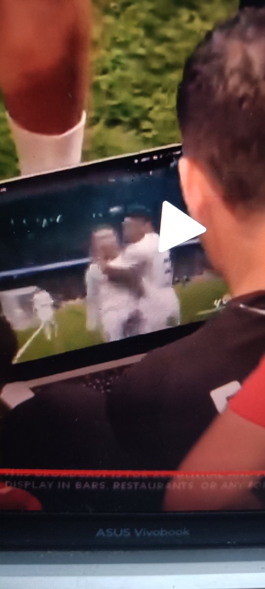 Adihtyaps's tweet photo. My guy is watching mbappe goals 😭✌️ https://t.co/iYaa4M8riH