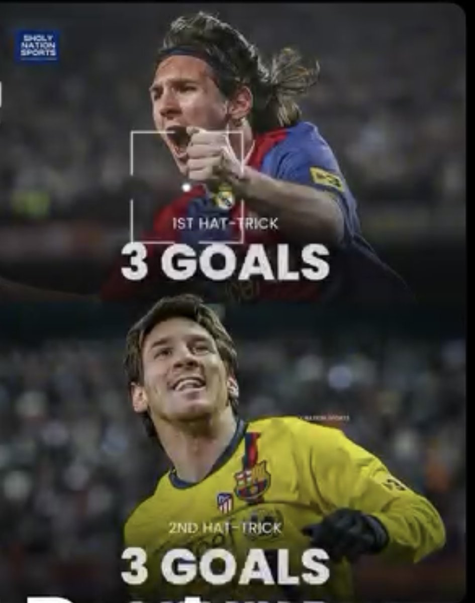 MessiTouchline's tweet photo. Lionel Messi:
1st hat-trick: Real Madrid
2nd hat-trick: Atlético Madrid

Wow!🐐🐐 https://t.co/a54FbQDssA