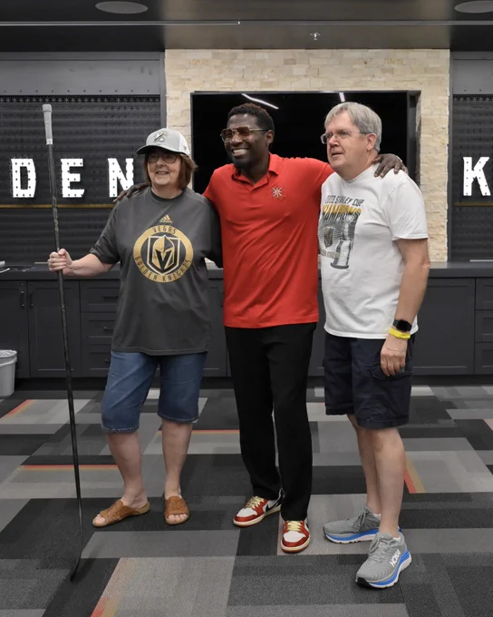 Winners of the VGK x Naqvi Locker Room Jackpot