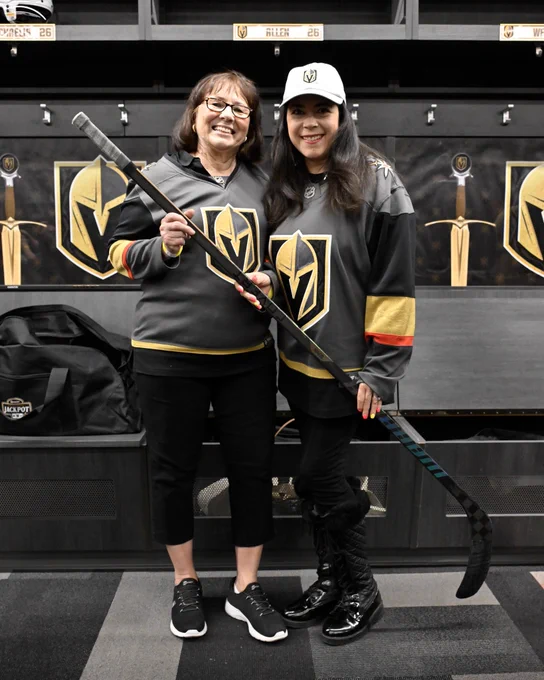 Winners of the VGK x Naqvi Locker Room Jackpot