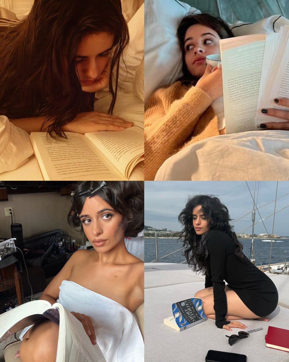 NoDoubtImaLiar's tweet photo. camila cabello x books 📖 https://t.co/8FmwL5MQIt