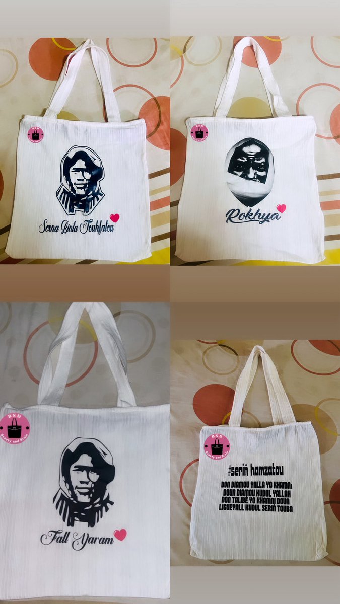 Dieyemassambaa's tweet photo. Je prépare grave le Magal✨❤️
Prix :4500 fcfa personnalisable
Rt apprécié
#totebagsenegal #MadeInSenegal #Entrepreneurship https://t.co/S2BtYPfUAy