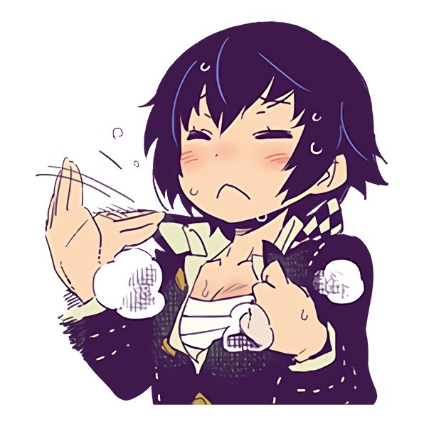 shiroganaoto's tweet photo. How binding during this heat wave has me feeling like https://t.co/ascRd2b60I