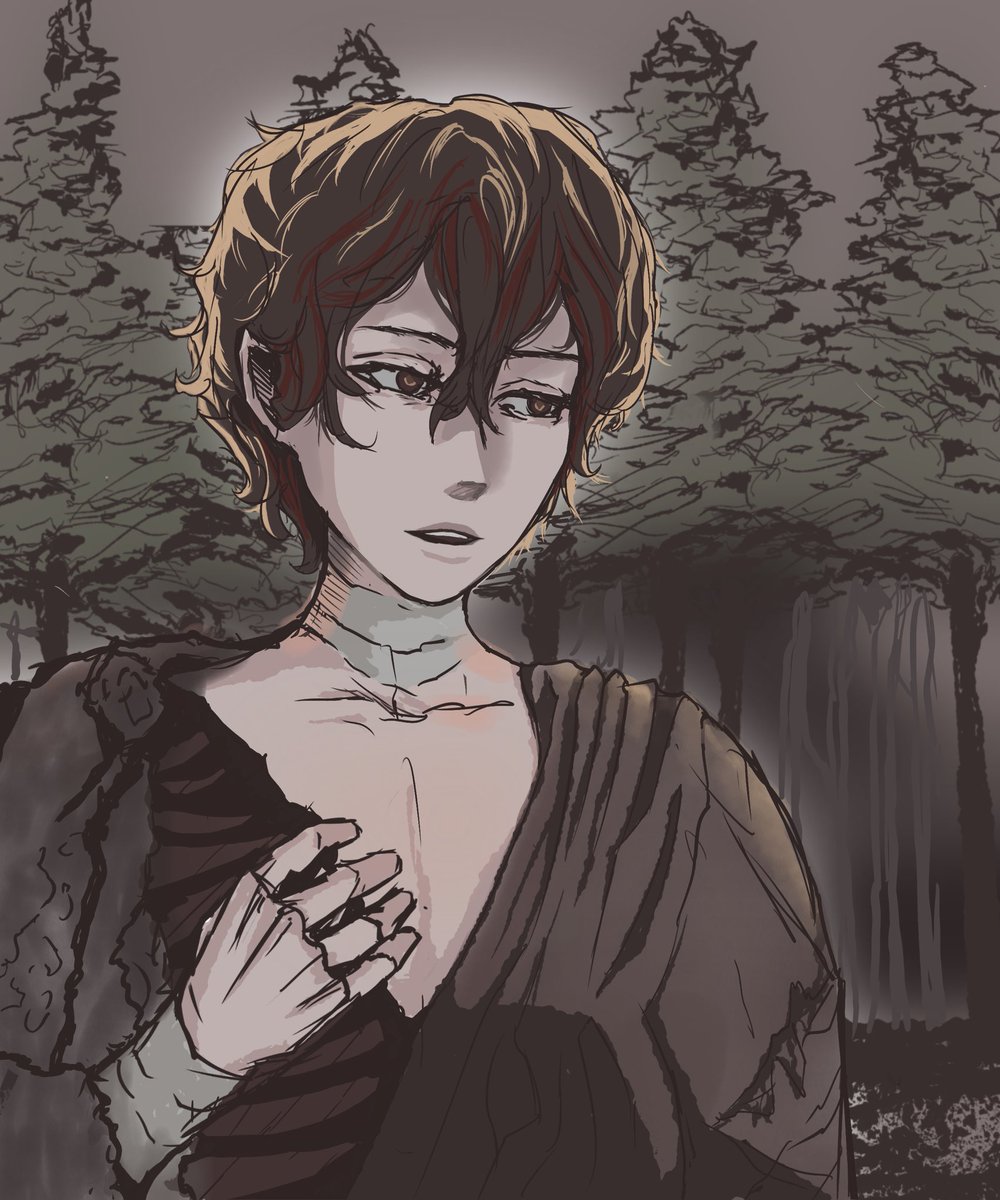 imori_im's tweet photo. #dazai #BSD #art https://t.co/dpPUqRsGCb