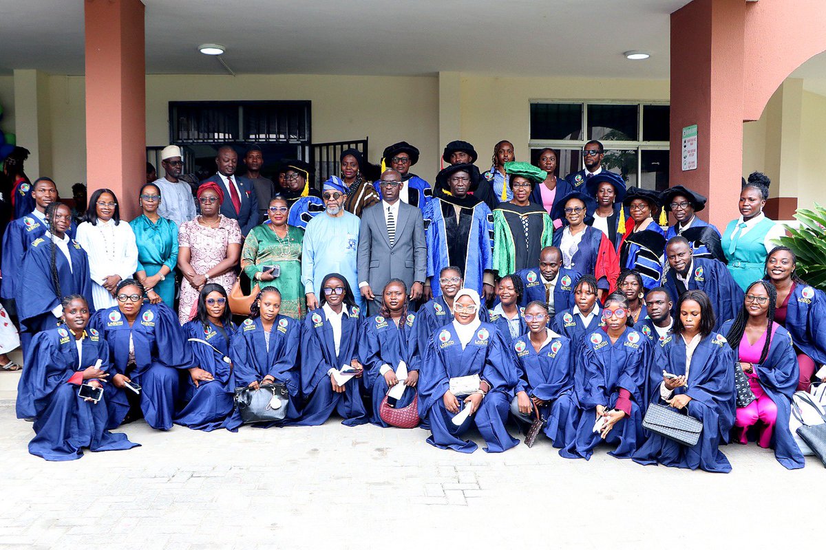 followlasg's tweet photo. LASUTH MATRICULATES STUDENTS INTO ANAESTHETIC, ORTHOPAEDIC CAST, PARAMEDICS TECHNOLOGY SCHOOLS 

https://t.co/mVU71PFjmL

@jidesanwoolu @drobafemihamzat @LASUTHikeja @gbenga_omo @gboyegaakosile @LanreBajulaiye @BarrBimbola @Mr_JAGs @Riddwane
#AGreaterLagosRising 
#LASG https://t.co/LozsOuBCib