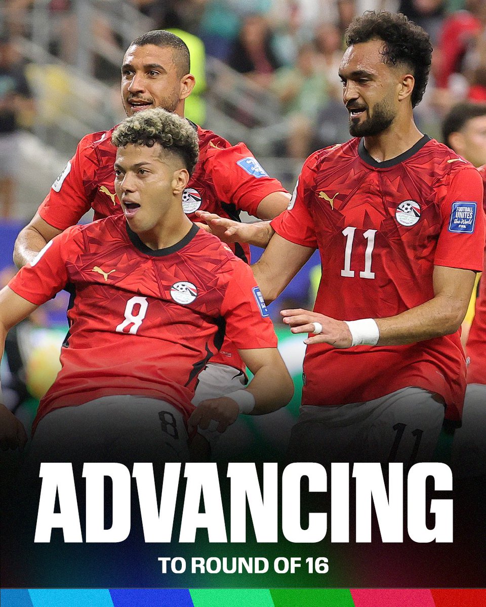 ESPNFC's tweet photo. Egypt defeat Australia in penalties and are on to the Round of 16 for the first time since 1934! 🇪🇬 https://t.co/6bq2sk2wY2