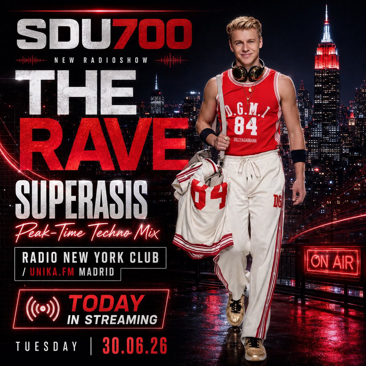 superasis's tweet photo. Descubre SDU700 THE RAVE SUPERASIS PEAK-TIME TECHNO MIX de SUPERASIS Presents: SONIDOS DEL UNIVERSO RADIOSHOW en Amazon Music. https://t.co/CB7U4gzCz2 https://t.co/2kh2j9kcnh