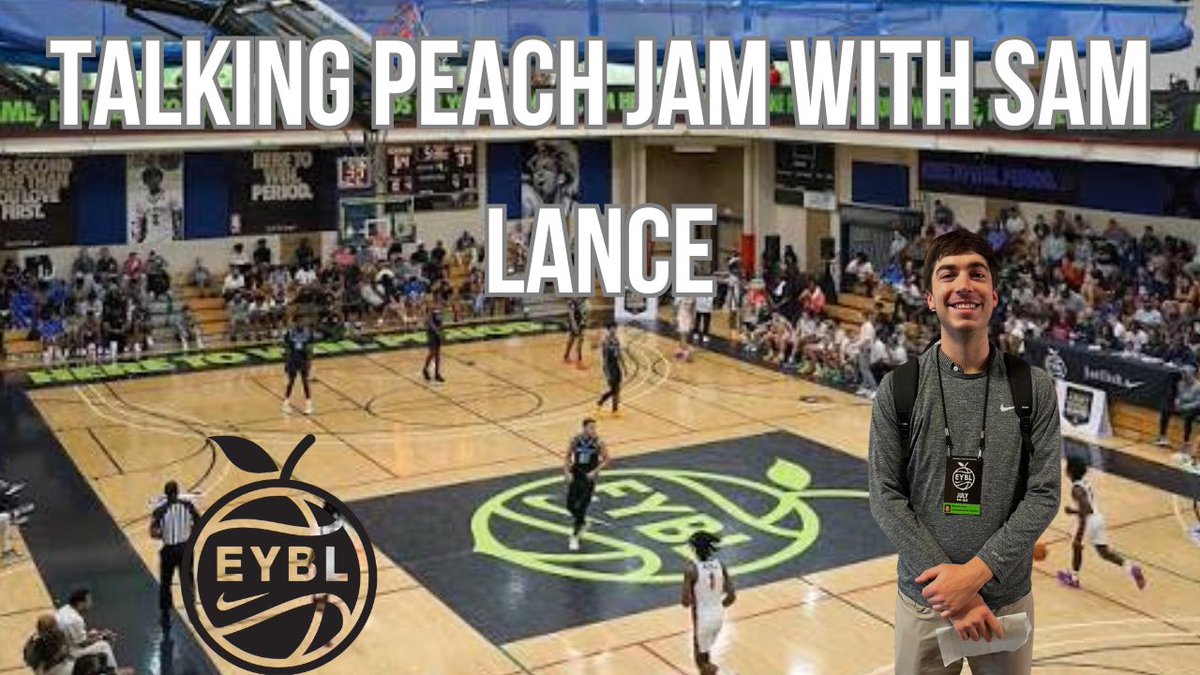 OllyReedSports's tweet photo. Episode 4 of The @CBBTalkPodcast podcast with @TheFieldOf68 reporter Sam Lance (@slancehoops) giving us a breakdown of the top teams/players to watch for before Nike #EYBL Peach Jam on July 14-19. 🏀🏆 https://t.co/jH4AXtljqc