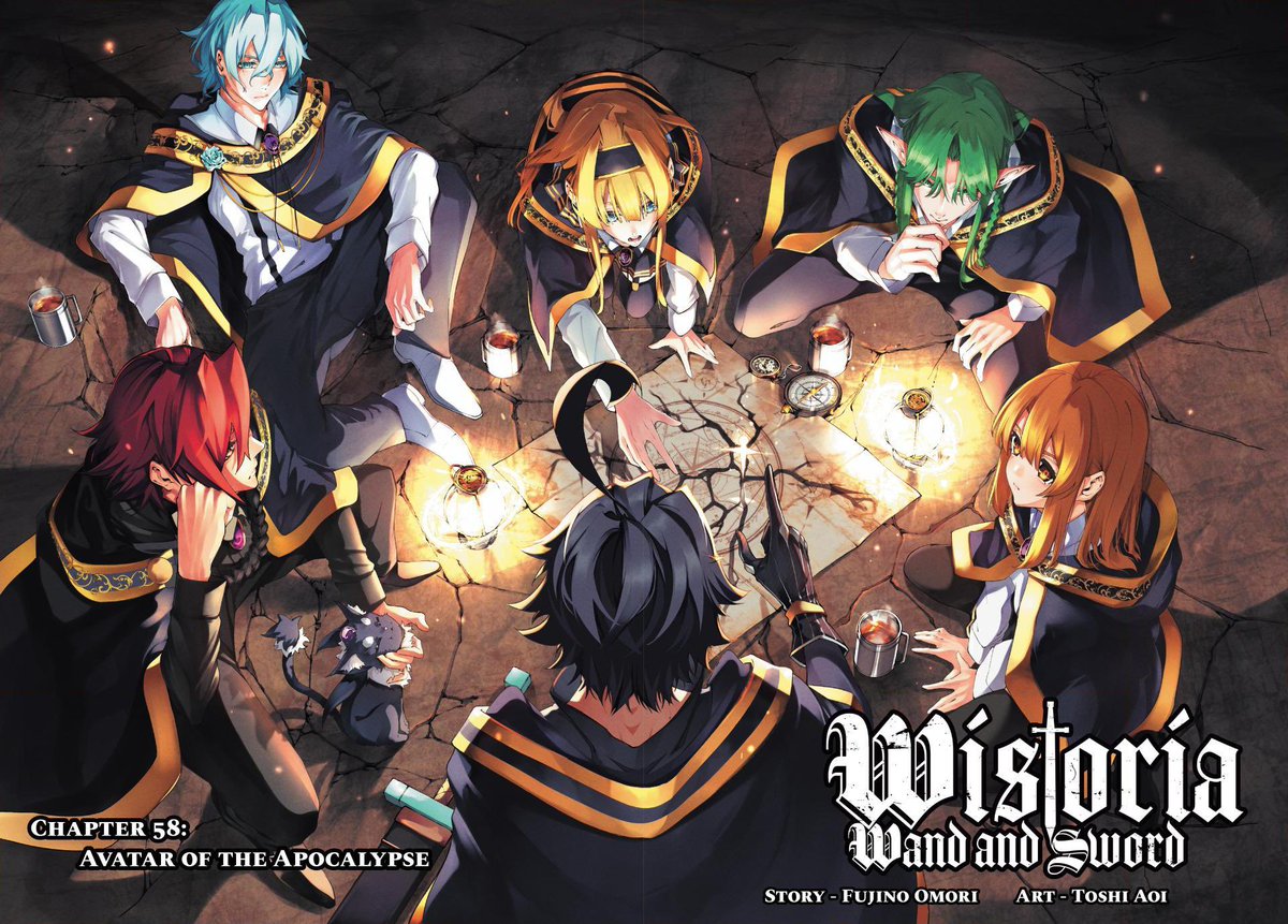 kayn3_'s tweet photo. wistoria cover pages are something else https://t.co/b0b4tPlnPG