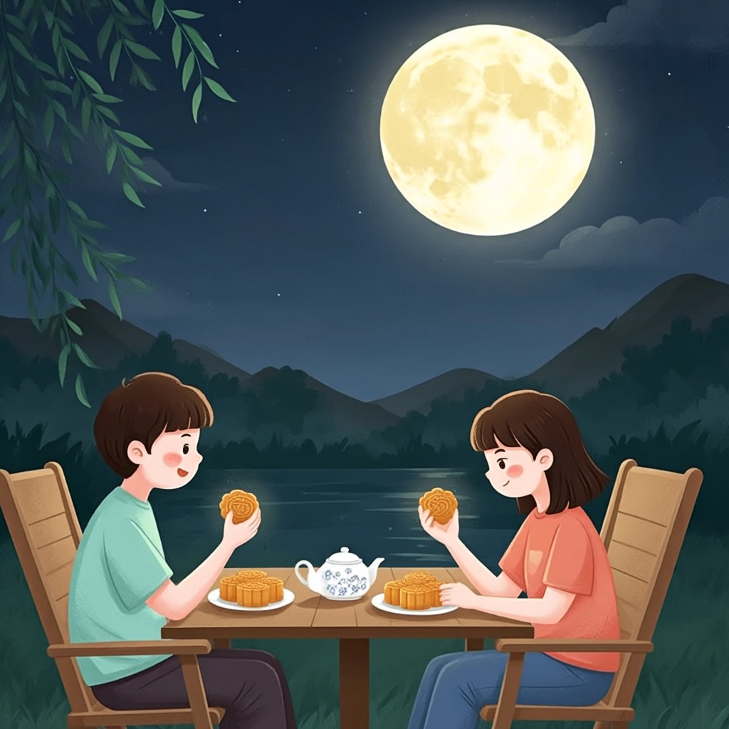 AntiguoEhdenFC's tweet photo. Happy Mid-Autumn Festival! May the round moon bring you sweet moments with your loved ones, warm tea, and yummy mooncakes that melt your heart. https://t.co/cIiDOqYw5L