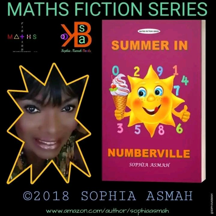 AsmahSo's tweet photo. @X @SophiAsmahBooks @DezignsSa How many goals will be scored? #Maths in #WorldCup ⚽
Maths Fiction Series is also maths in stories. Read/learn.
Book 2 - Summer in Numberville
#nonstopviews #ThankYouGod #onelifetolive #daretodream #books #WritingCommunity #mathsfiction #authortwt #Fridayvibe #sophiaasmah https://t.co/mbBoWttCYZ