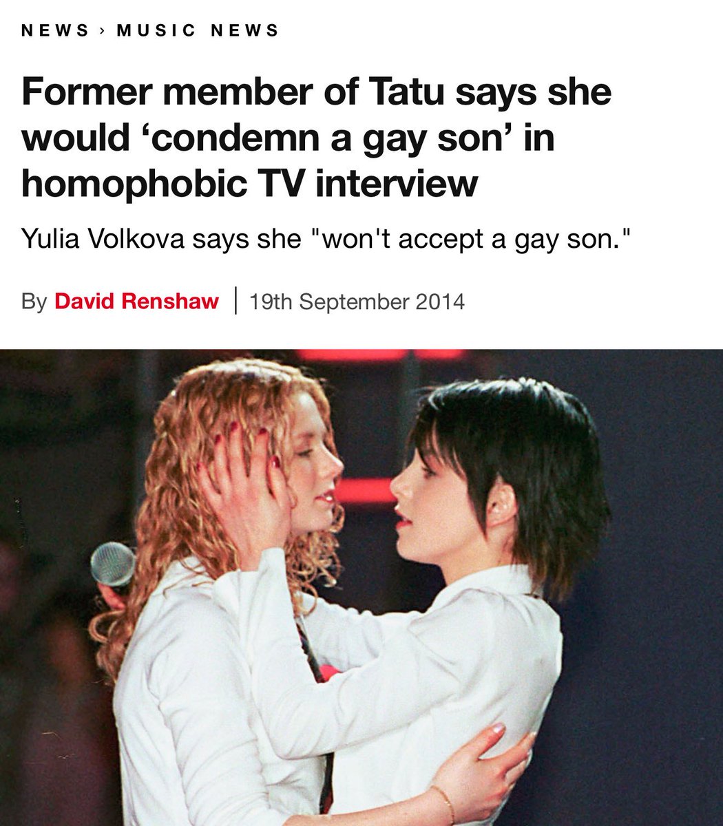 i_gil_'s tweet photo. Ewwww, supporting a homophobic queerbait project that openly supports putin - yeah, that’s disgusting and embarrassing for a queer performer. https://t.co/TXLa1Ob6Oo