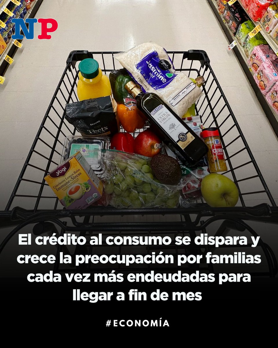 NOVA_Paraguay's tweet photo. 🚨 El FMI advirtió por el fuerte aumento del endeudamiento familiar. Recomiendan al Banco Central aplicar medidas regulatorias urgentes.

Leé la nota completa en https://t.co/ga7zyfrySs

¿Qué opinás? Te leemos 📲
.
.
.
@SantiPenap @BCP_PY #NOVAParaguay #FMI #Consumo #Crédito https://t.co/bY5HvtonPI