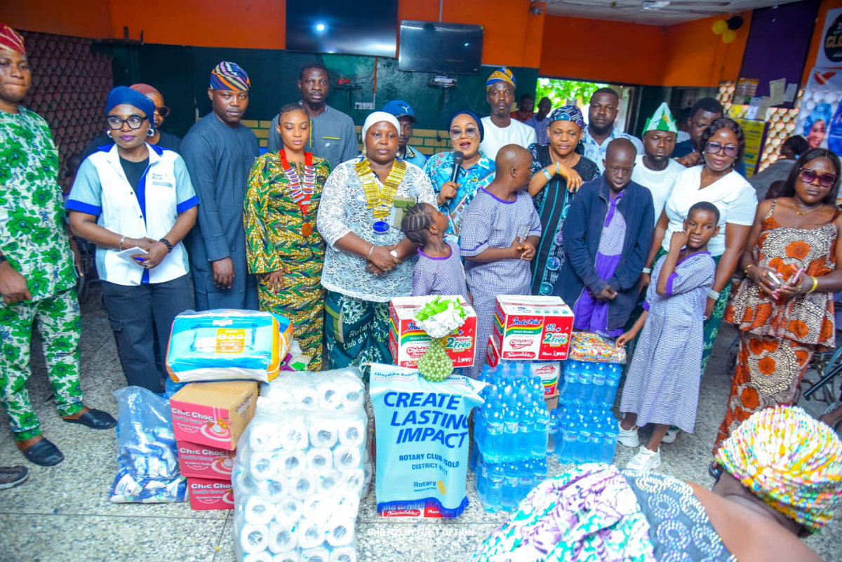 isolo1980's tweet photo. …The Journey to Creating Lasting Impact Has Begun in Earnest

Without further ado, we officially commenced the 2026–2027 Rotary Year in the early hours of today with our inaugural fellowship and community service visit to the Modupe Cole Memorial Child Care and Treatment Home https://t.co/cGdHDmRw89