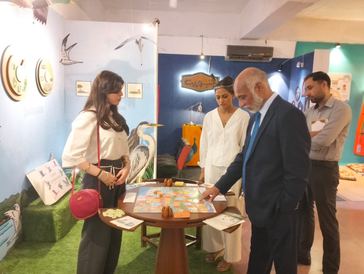 WCLAuthority's tweet photo. Mr. Najmussaqib, DG WCLA, attended the Beaconhouse National University Annual Degree Show 2026 as _Guest of Honor_ at the Mariam Dawood School of Visual Arts and Design.
#BNU #SVAD #DegreeShow2026 #ArtAndDesign #Lahore #WCLA https://t.co/T46TqKvkH7