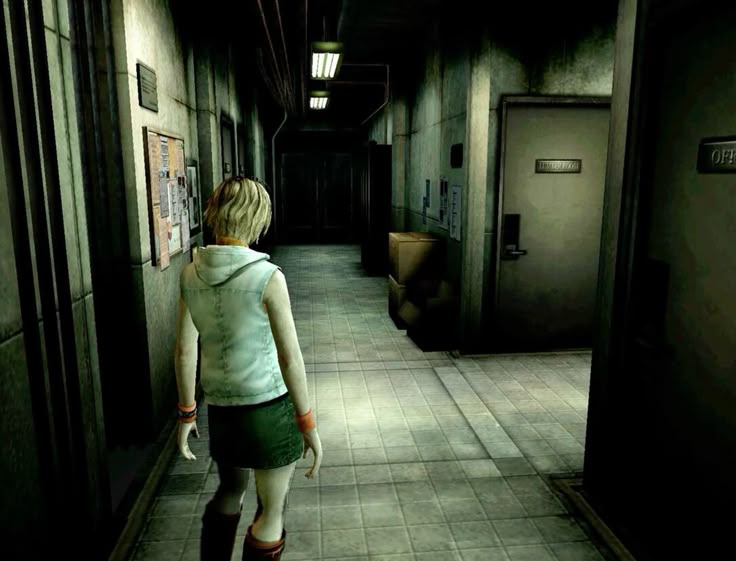 girlnotex's tweet photo. What terrified me most in Silent Hill 3 wasn't the monsters it was the emptiness, especially in the mall level. Walking through those silent, desolate hallways felt far more unsettling than any jump scare. That crushing sense of isolation is what truly makes the game a masterpiece.