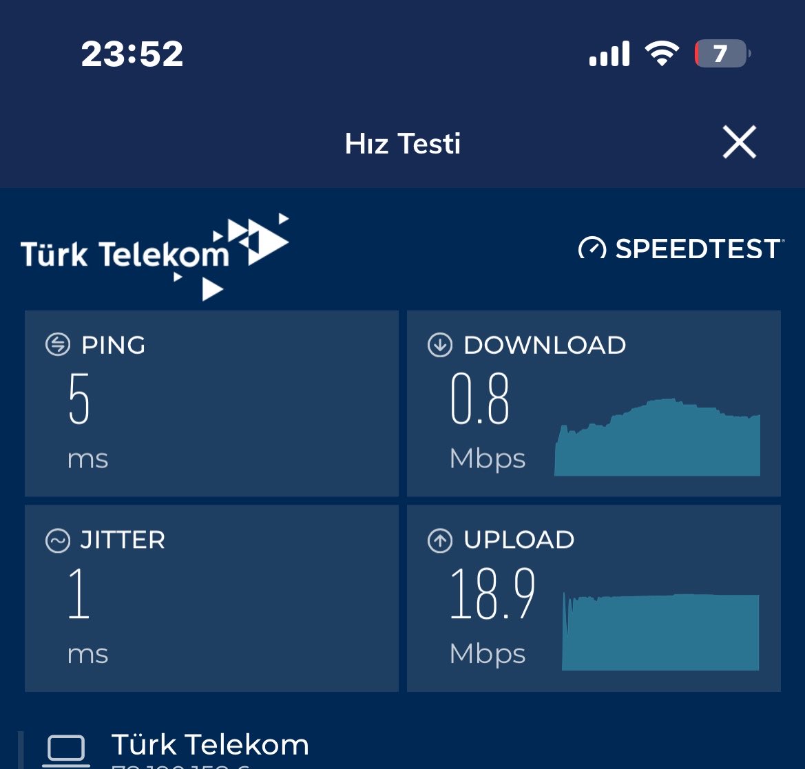 erdincakin's tweet photo. @TTDestek Siz dokundukça daha da hızlanıyor mübarek :) https://t.co/S47MgwTL6S