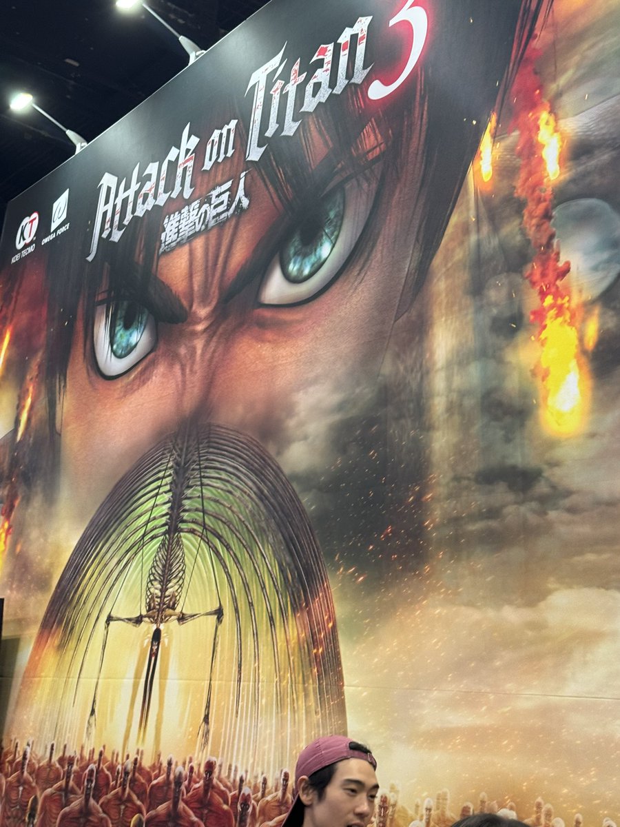 JAMAroha's tweet photo. @kt_shingeki_EN #AttackOnTitan3 #AX2026 https://t.co/fvlTiXZF3k