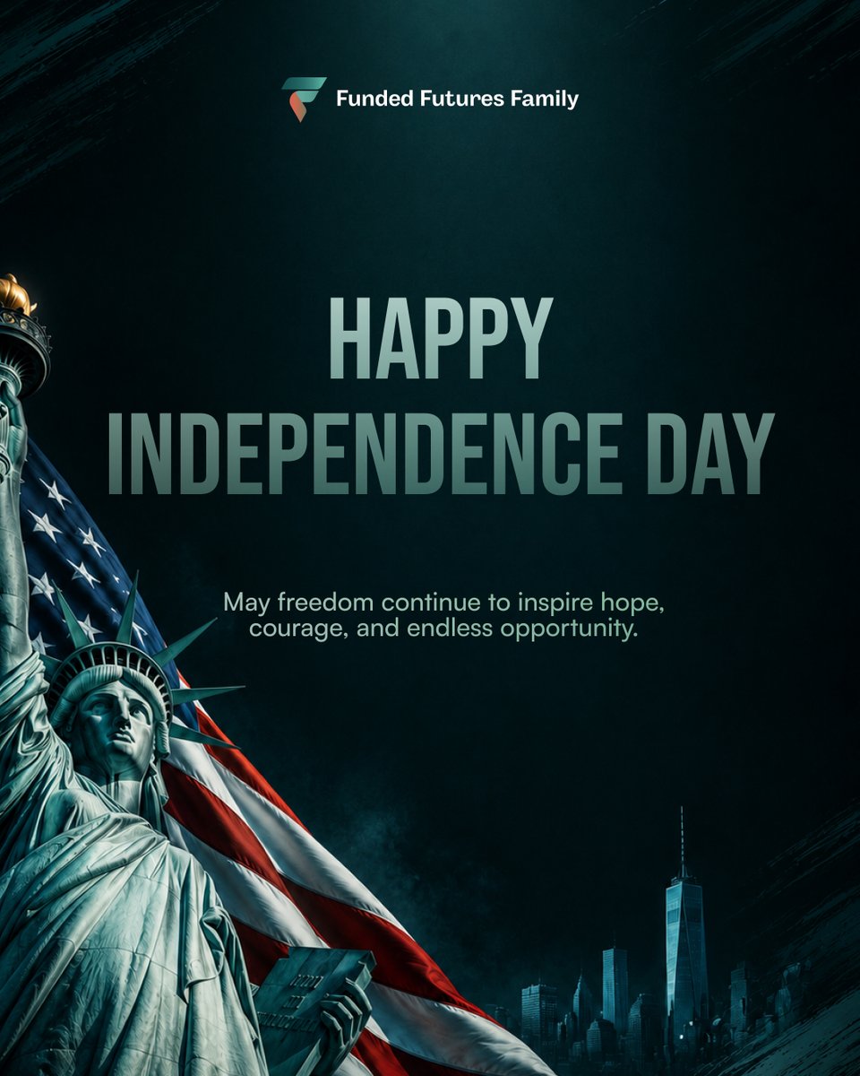 fundedfamily's tweet photo. Happy Independence Day! 🇺🇸
Wishing everyone a safe and happy Fourth of July! https://t.co/IFmd3NvLrA