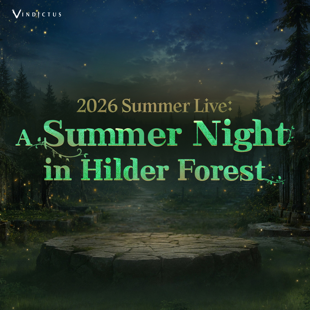 Vindictus's tweet photo. 2026 Summer Live starts today at 09:00 UTC. Live from Hilder Forest, talking about what's next for Vindictus and taking your questions. #Vindictus #SummerLive https://t.co/sHk8DO02Jo