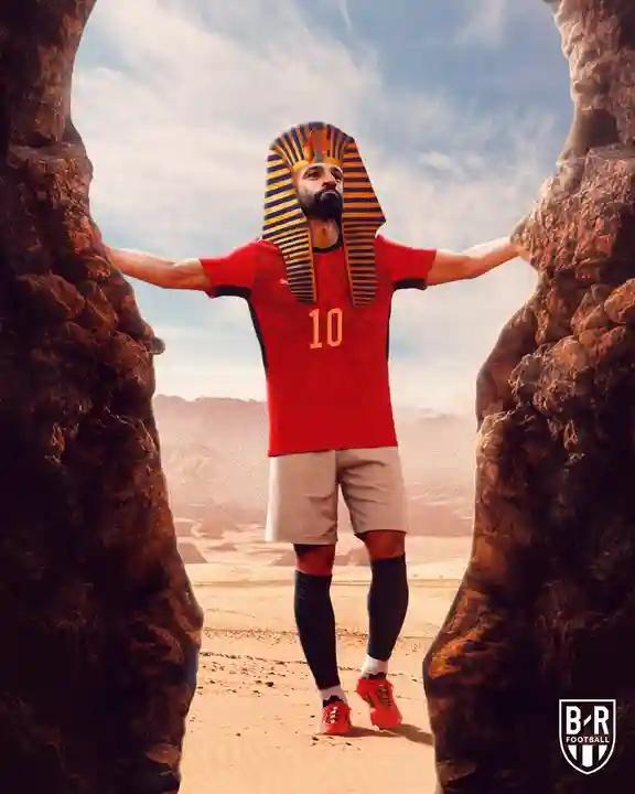 BeeJay00111's tweet photo. The Egyptian King get his team to the R16. Mo.Salah https://t.co/WSLmemOPdh